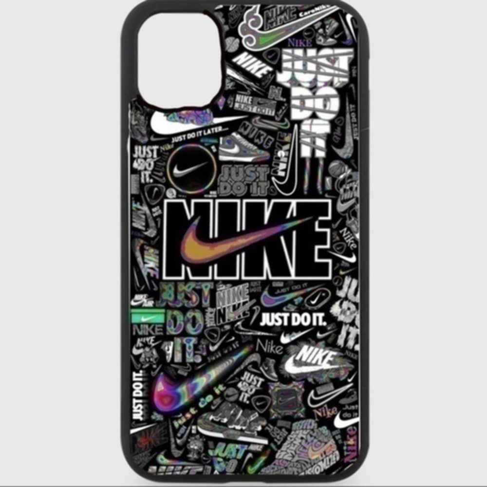 BLACK Nike Phone Case